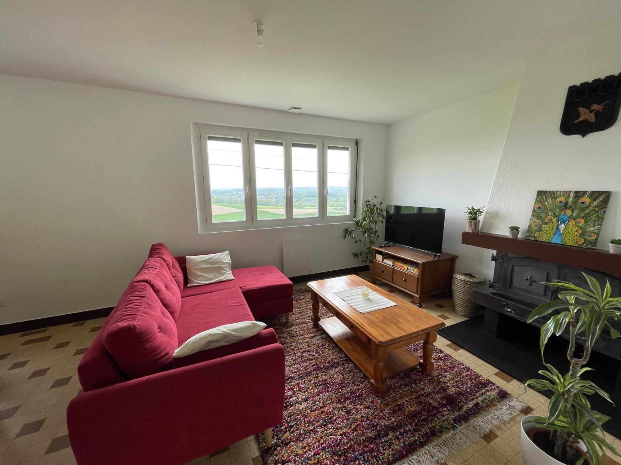 Maison Sur La Colline Saint-Martin-l'Hortier Bagian luar foto